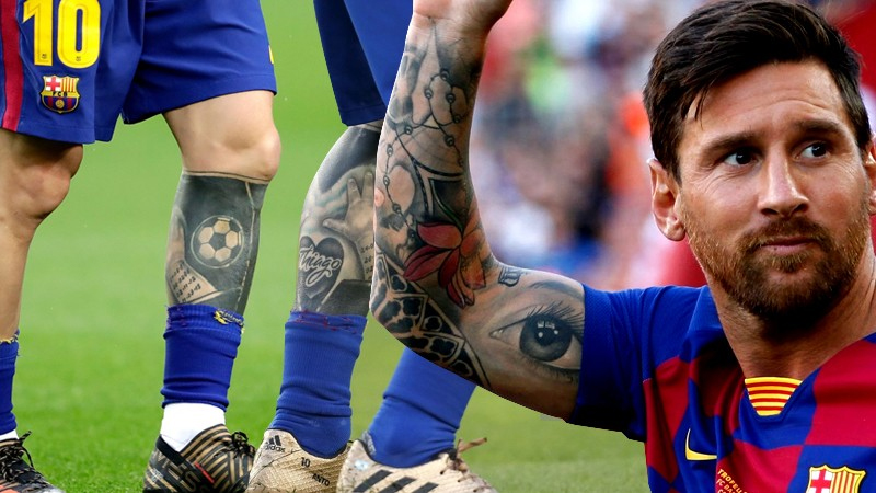 Giải mã hình xăm bông sen trên cánh tay Lionel Messi  Kinh tế và Thị  trường  Kênh thông tin tổng hợp